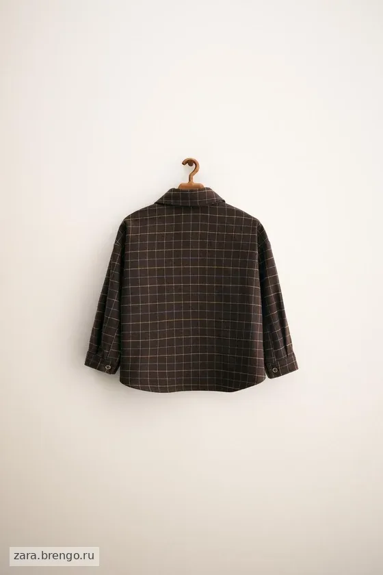 Zara «Timeless» - РУБАШКА В КЛЕТКУ