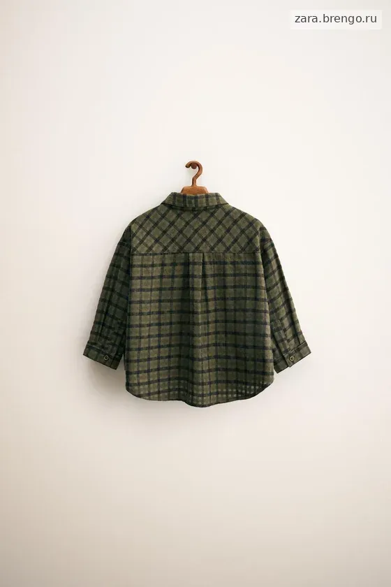 Zara «Timeless» - РУБАШКА В КЛЕТКУ