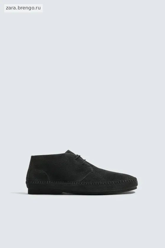 КОЖАНЫЕ ТУФЛИ-ДЕРБИ С ПОДОШВОЙ Vibram® Zara «Aaron Levine»