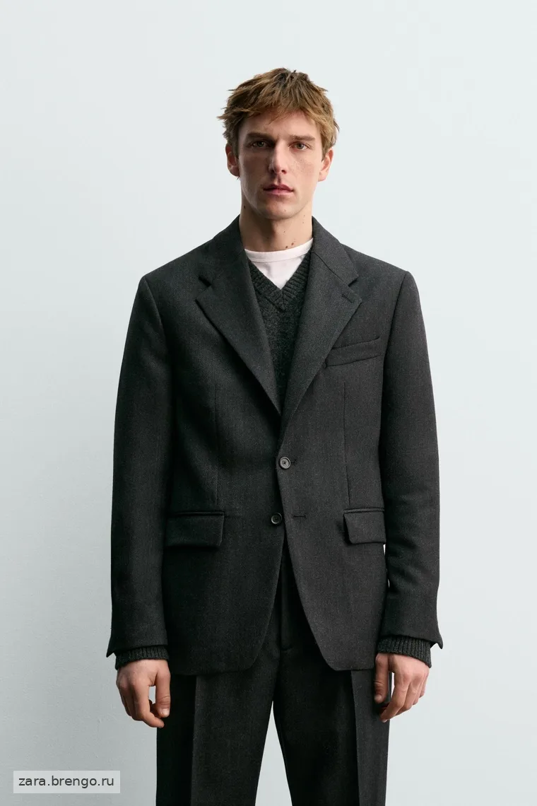 Пиджак из 100% шерсти Zara «Aaron Levine»