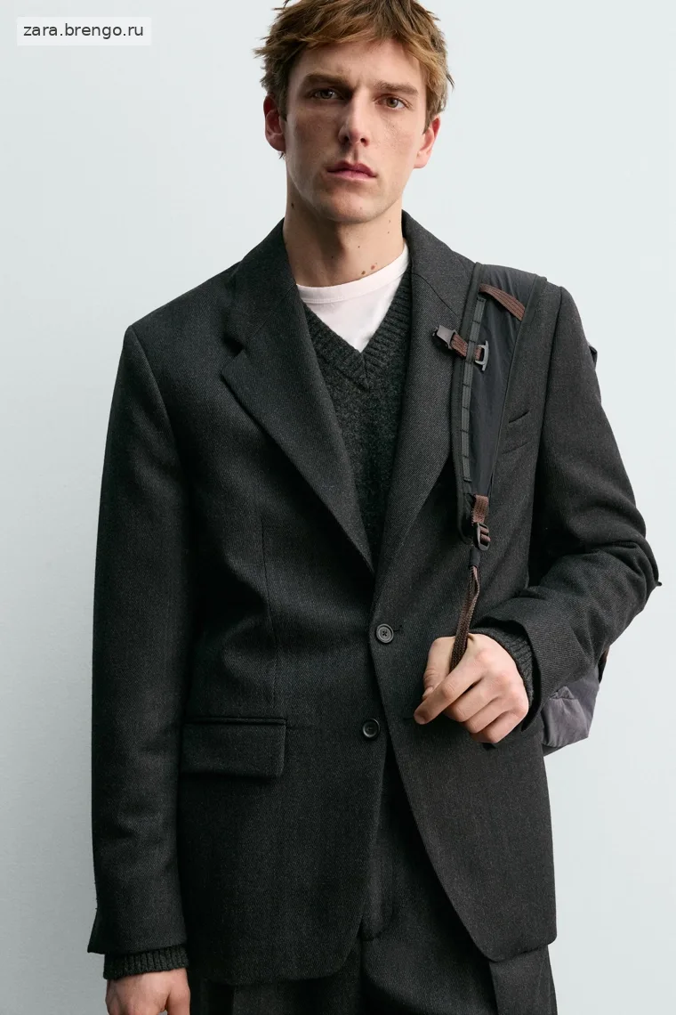Пиджак из 100% шерсти Zara «Aaron Levine»
