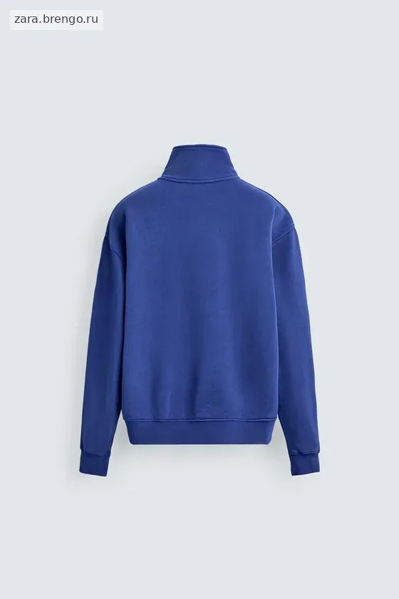 ТОЛСТОВКА С ВОРОТНИКОМ НА МОЛНИИ И ЛЕНТОЙ Zara «Aaron Levine»