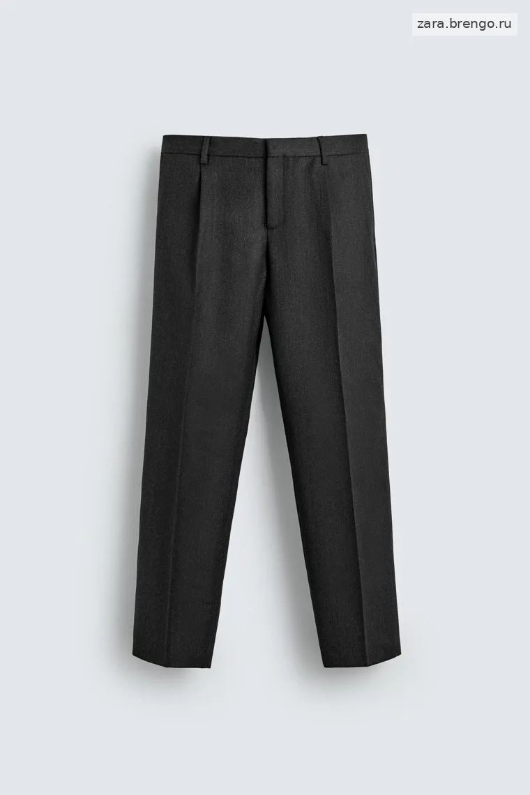 Брюки-костюм из шерсти Zara «Aaron Levine»