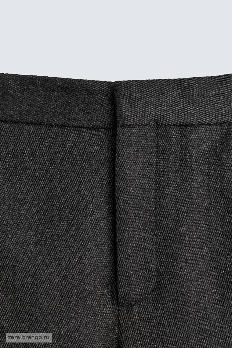 Брюки-костюм из шерсти Zara «Aaron Levine»