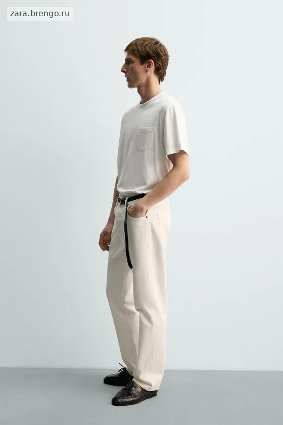 ФУТБОЛКА С КАРМАНОМ Zara «Aaron Levine»