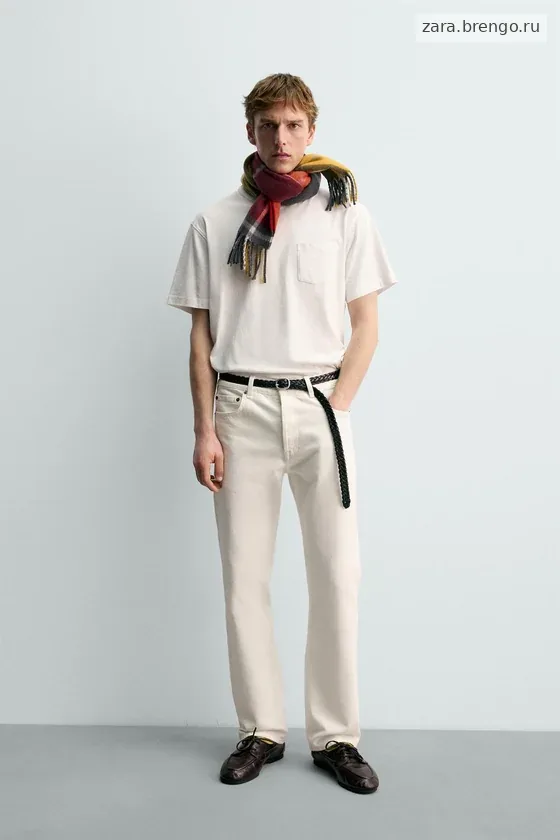 ФУТБОЛКА С КАРМАНОМ Zara «Aaron Levine»