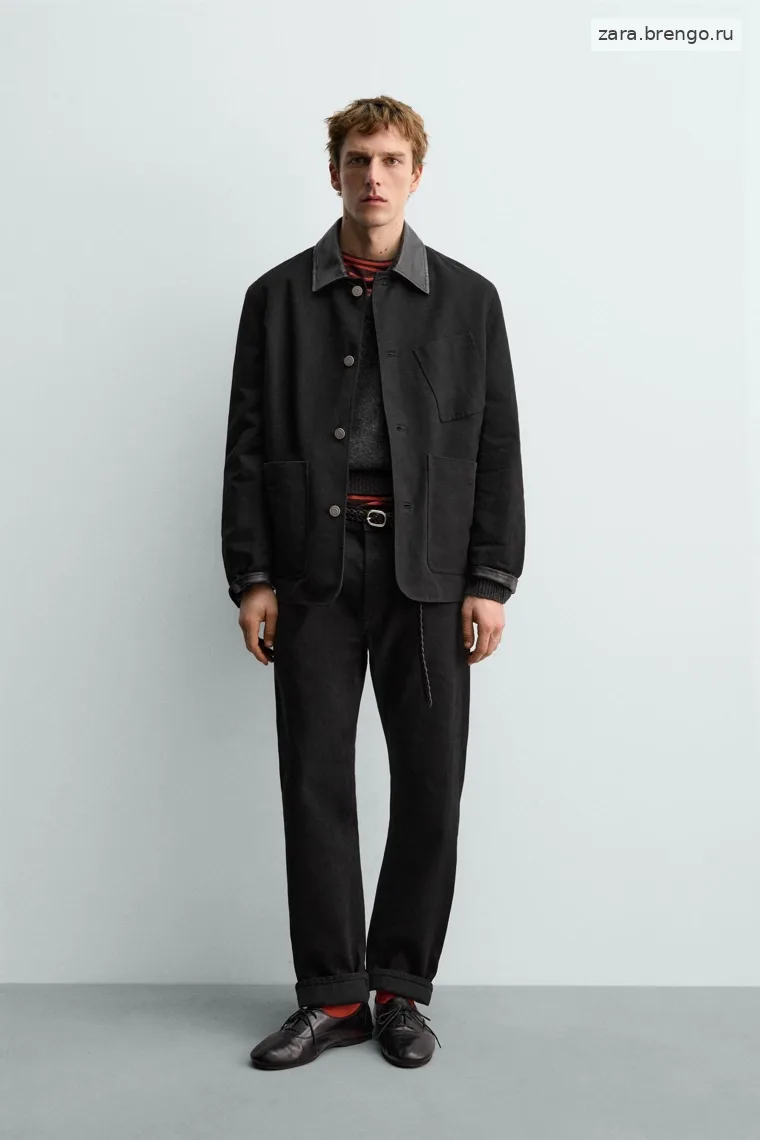 Джинсы прямого покроя буткат эрон левин для zara