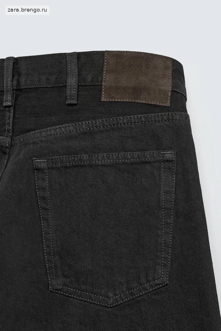 Джинсы прямого покроя буткат эрон левин для zara