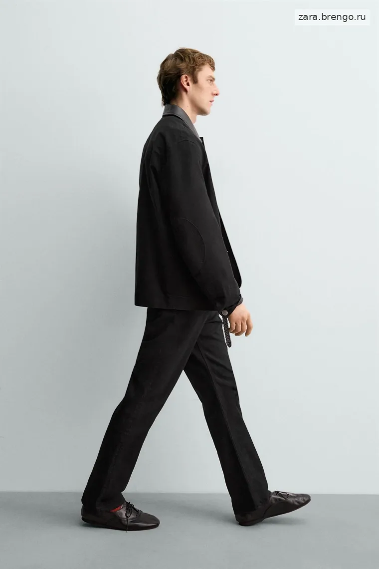 Джинсы прямого покроя буткат эрон левин для zara