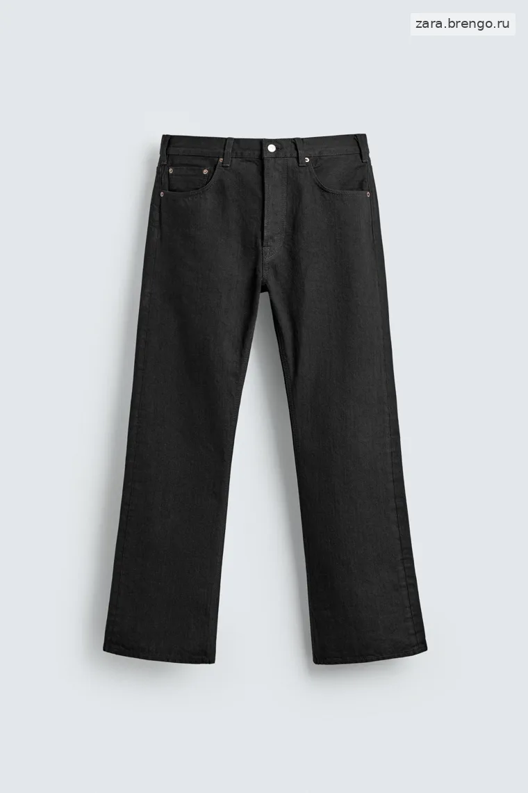 Джинсы прямого покроя буткат эрон левин для zara