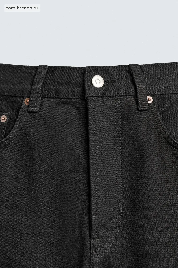 Джинсы прямого покроя буткат эрон левин для zara