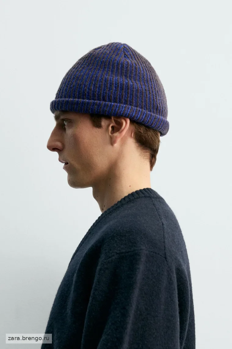 Шерстяная шапка Zara «Aaron Levine»