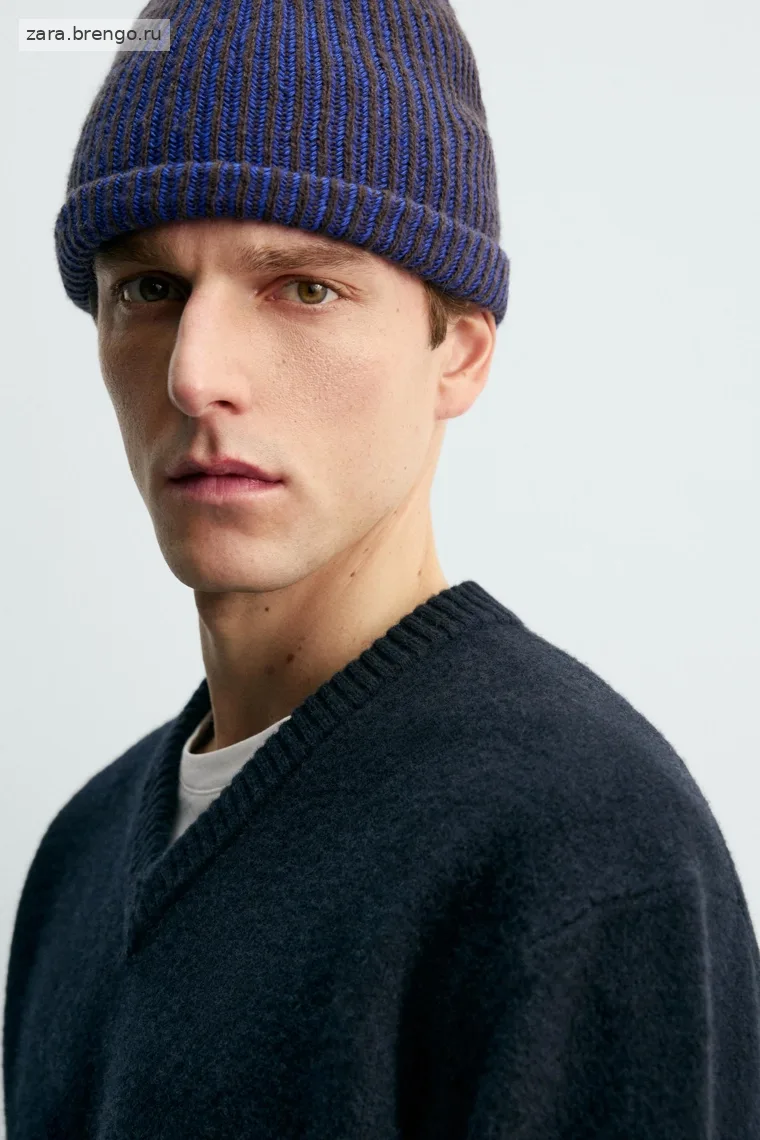 Шерстяная шапка Zara «Aaron Levine»