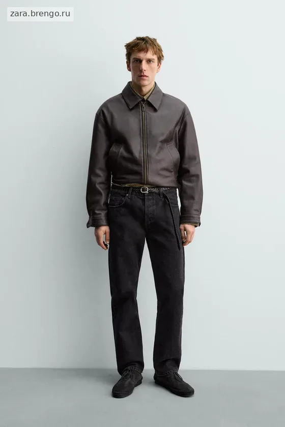 ДЖИНСЫ прямого кроя Zara «Aaron Levine»