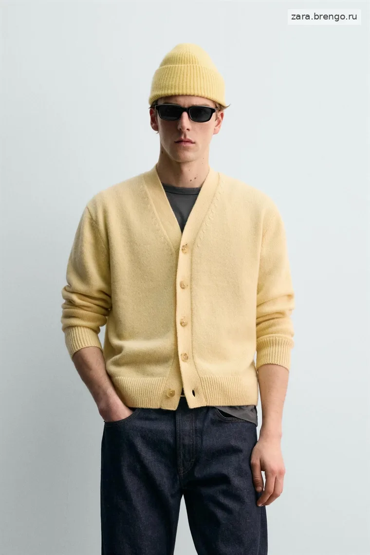 Кардиган из кашемира Zara «Aaron Levine»