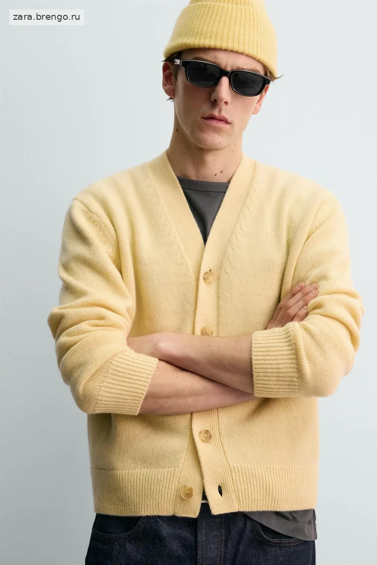 Кардиган из кашемира Zara «Aaron Levine»