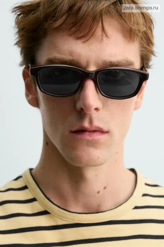 ЖАККАРДОВАЯ ФУТБОЛКА В ПОЛОСКУ Zara «Aaron Levine»