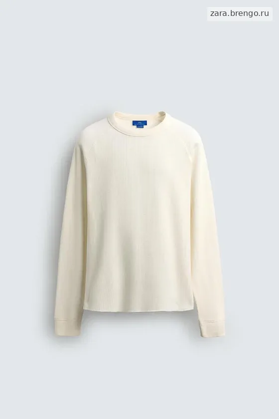 ФУТБОЛКА ИЗ РЕЛЬЕФНОЙ ТКАНИ Zara «Aaron Levine»