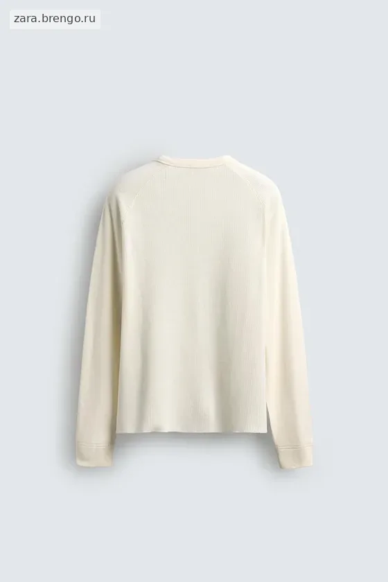 ФУТБОЛКА ИЗ РЕЛЬЕФНОЙ ТКАНИ Zara «Aaron Levine»
