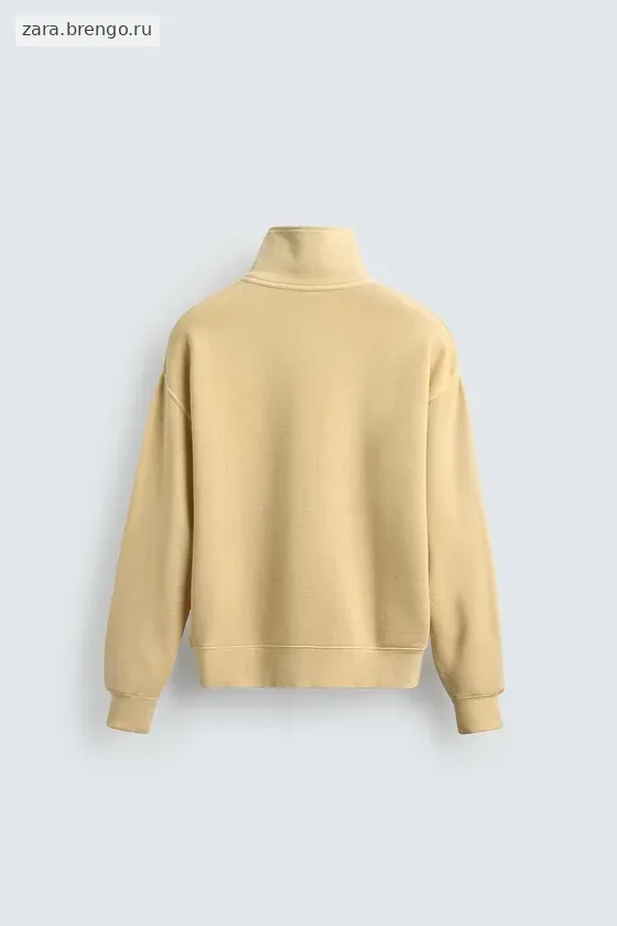 ТОЛСТОВКА С ВОРОТНИКОМ НА МОЛНИИ И ЛЕНТОЙ Zara «Aaron Levine»
