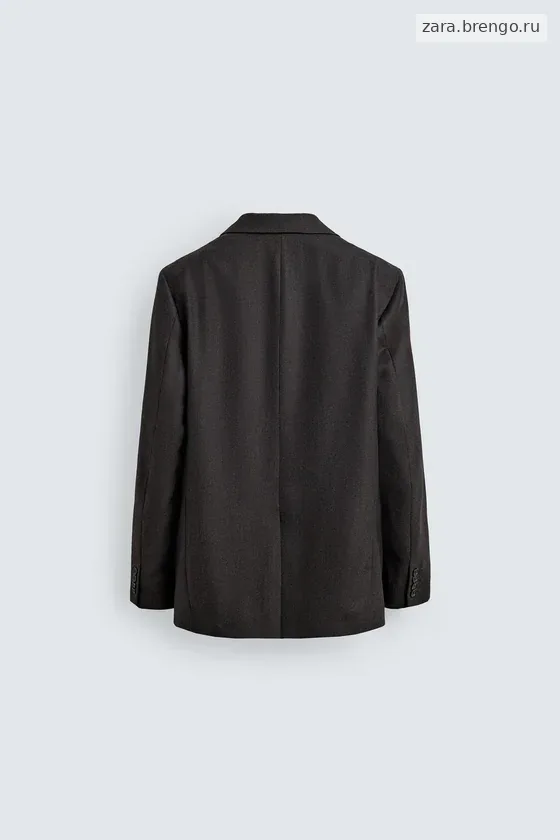 ДВУБОРТНЫЙ КОСТЮМНЫЙ БЛЕЙЗЕР ИЗ ШЕРСТИ Zara «Aaron Levine»