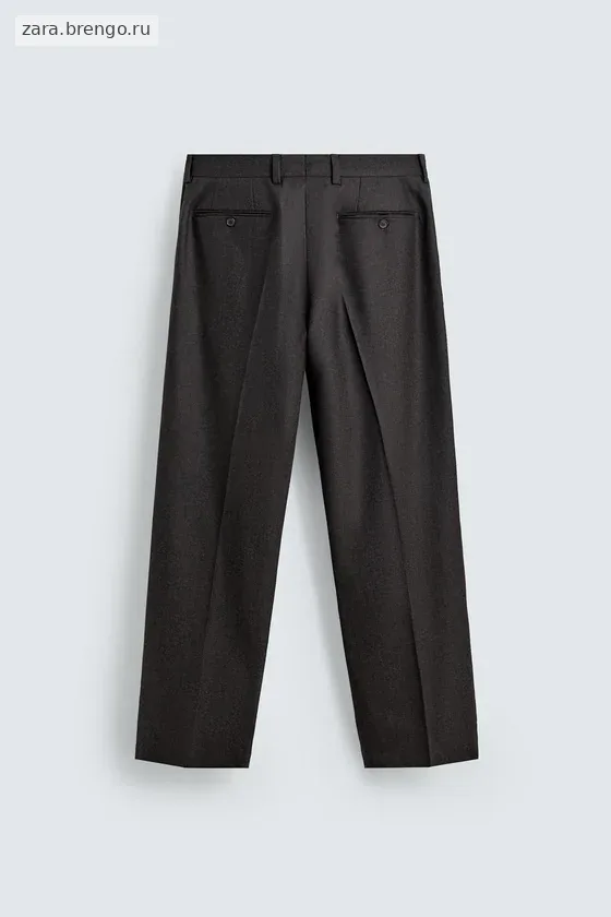 КОСТЮМНЫЕ БРЮКИ ИЗ ШЕРСТИ Zara «Aaron Levine»