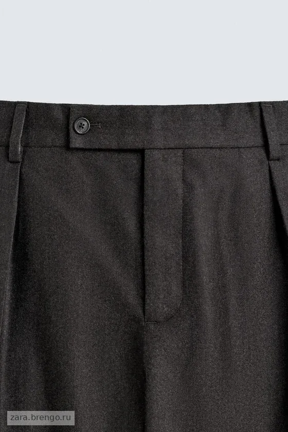 КОСТЮМНЫЕ БРЮКИ ИЗ ШЕРСТИ Zara «Aaron Levine»