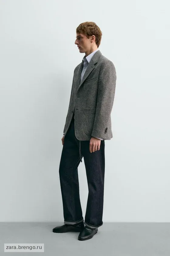 БЛЕЙЗЕР ИЗ 100% ШЕРСТИ Zara «Aaron Levine»