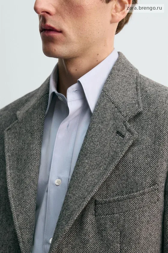 БЛЕЙЗЕР ИЗ 100% ШЕРСТИ Zara «Aaron Levine»