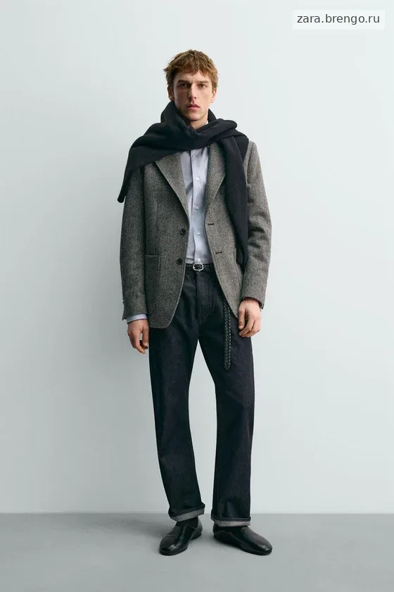 БЛЕЙЗЕР ИЗ 100% ШЕРСТИ Zara «Aaron Levine»