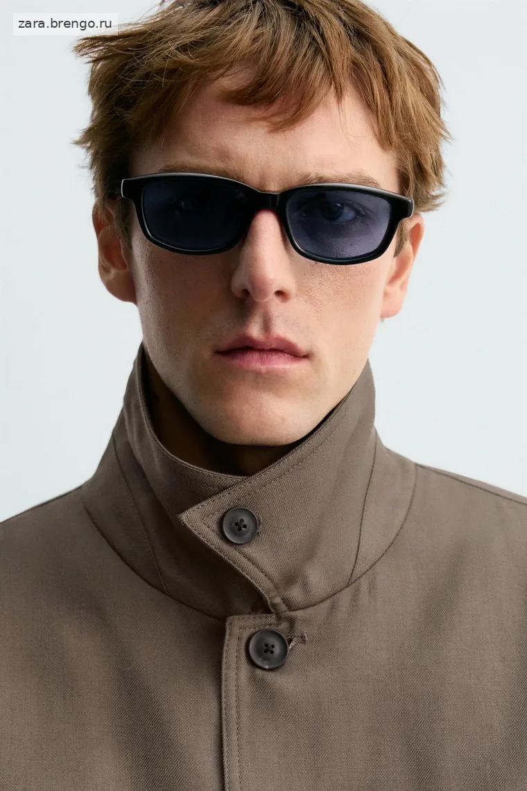 Укороченный жакет из шерсти Zara «Aaron Levine»