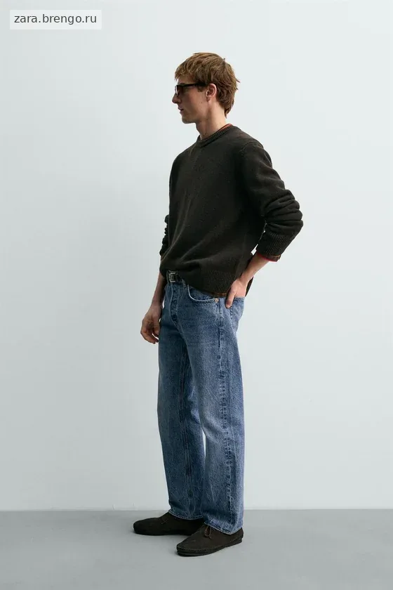 ДЖИНСЫ ПРЯМОГО КРОЯ  Zara «Aaron Levine»