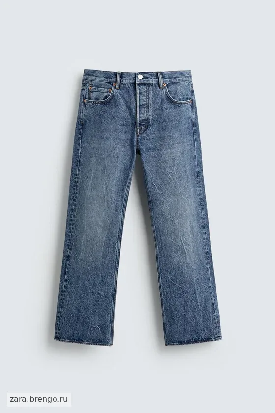 ДЖИНСЫ ПРЯМОГО КРОЯ  Zara «Aaron Levine»