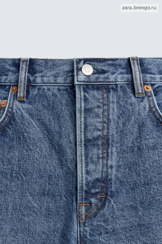 ДЖИНСЫ ПРЯМОГО КРОЯ  Zara «Aaron Levine»
