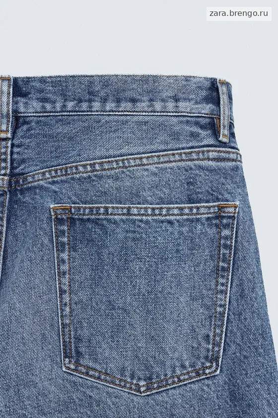 ДЖИНСЫ ПРЯМОГО КРОЯ  Zara «Aaron Levine»