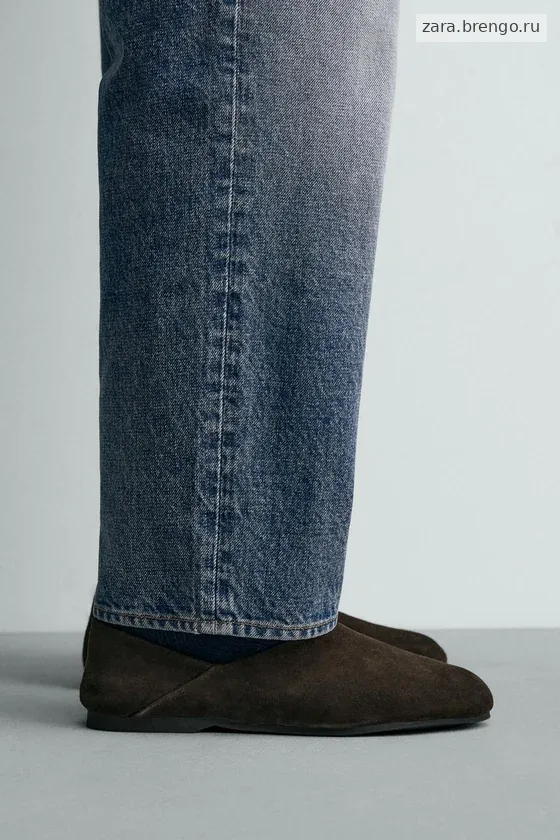 КОЖАНЫЕ ТУФЛИ С ПОДОШВОЙ Vibram® Zara «Aaron Levine»