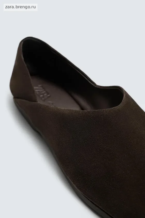 КОЖАНЫЕ ТУФЛИ С ПОДОШВОЙ Vibram® Zara «Aaron Levine»