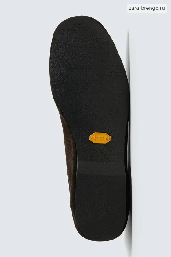 КОЖАНЫЕ ТУФЛИ С ПОДОШВОЙ Vibram® Zara «Aaron Levine»