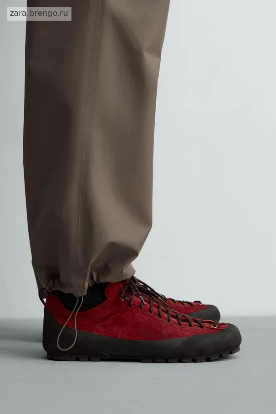 КРОССОВКИ КОЖАНЫЕ С ПОДОШВОЙ Vibram® Zara «Aaron Levine»
