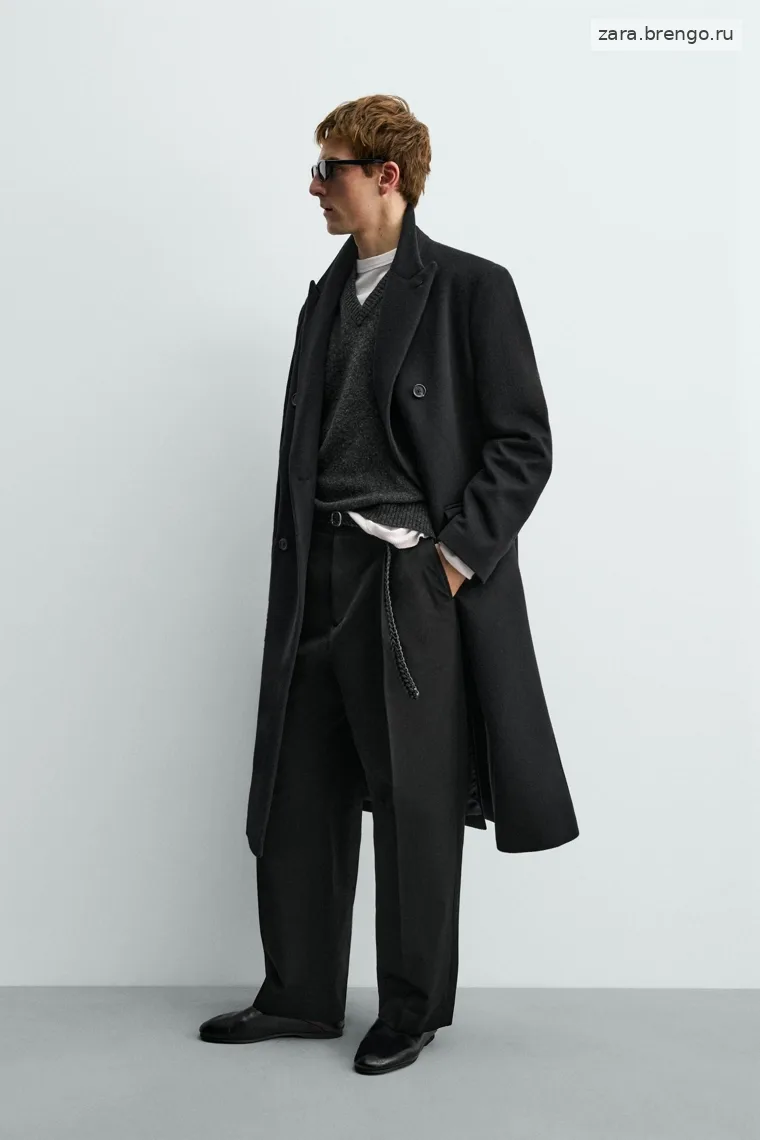 Плиссированные брюки свободного кроя Zara «Aaron Levine»