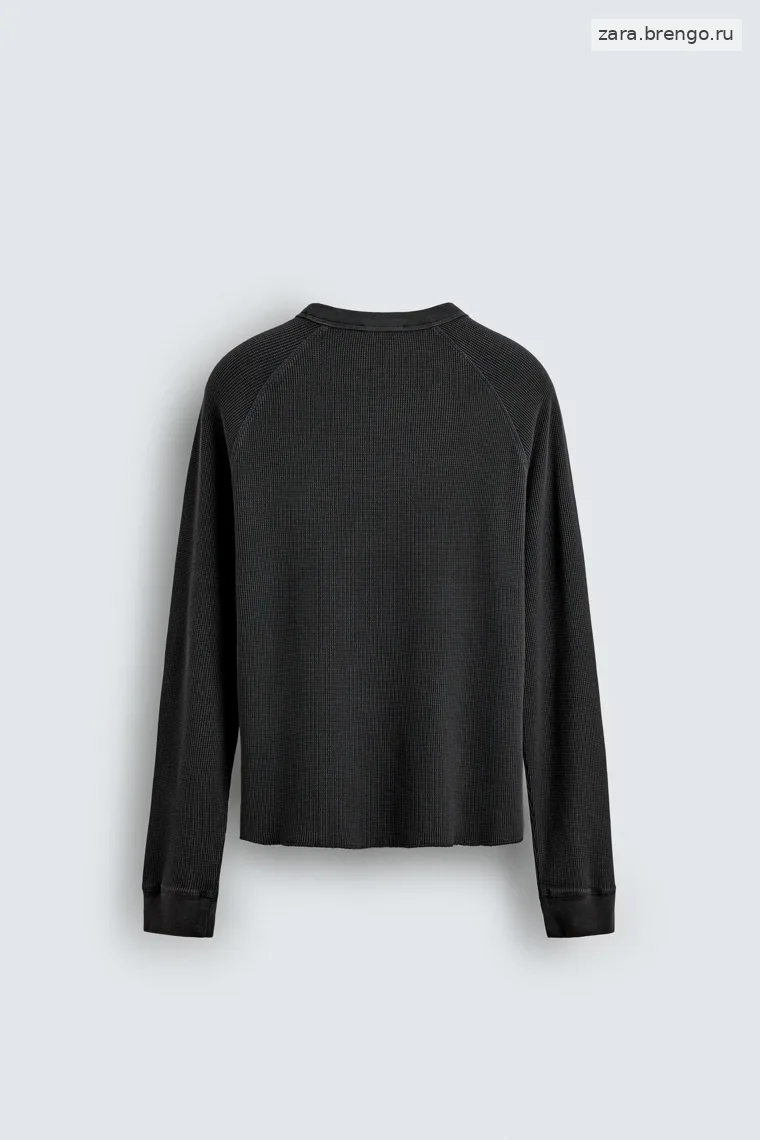 Мужская футболка с рельефным трикотажем Zara «Aaron Levine»