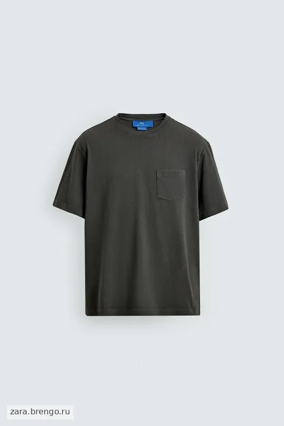ФУТБОЛКА С КАРМАНОМ Zara «Aaron Levine»