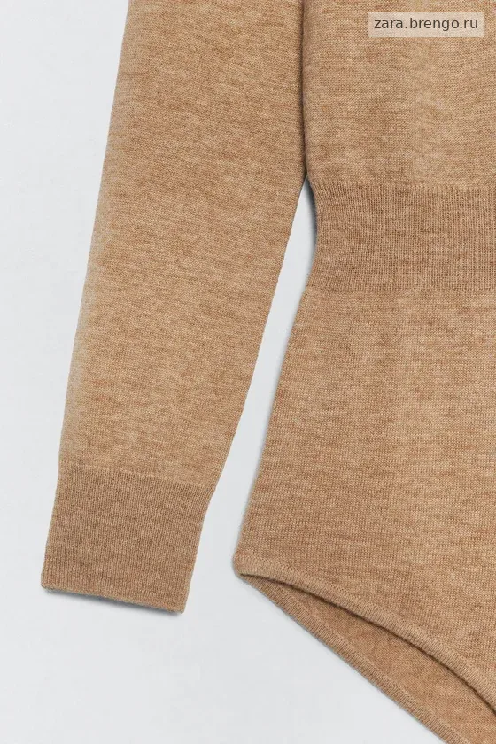 Водолазка-боди из шерсти Zara «Soshiotsuki»