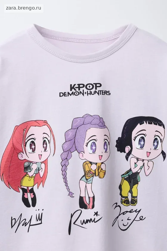 6-14 ЛЕТ/ПИЖАМА «Kpop Demon Hunters» © Netflix