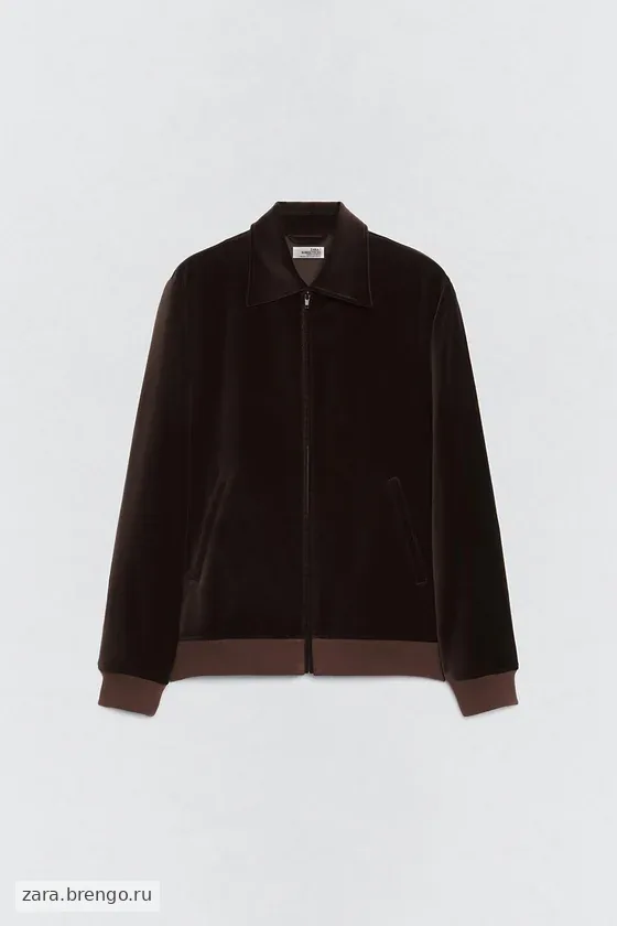 Куртка из вельвета с регулярной посадкой Zara «Soshiotsuki»