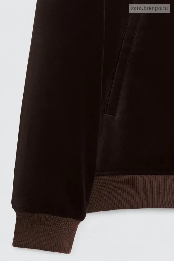 Куртка из вельвета с регулярной посадкой Zara «Soshiotsuki»