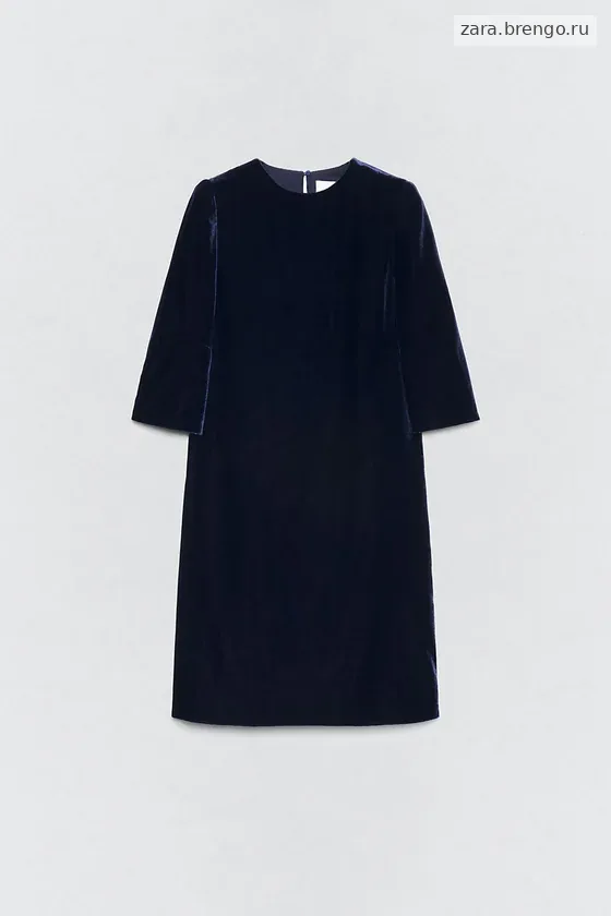 Платье из велюра Zara «Soshiotsuki»