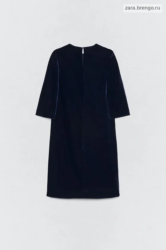 Платье из велюра Zara «Soshiotsuki»