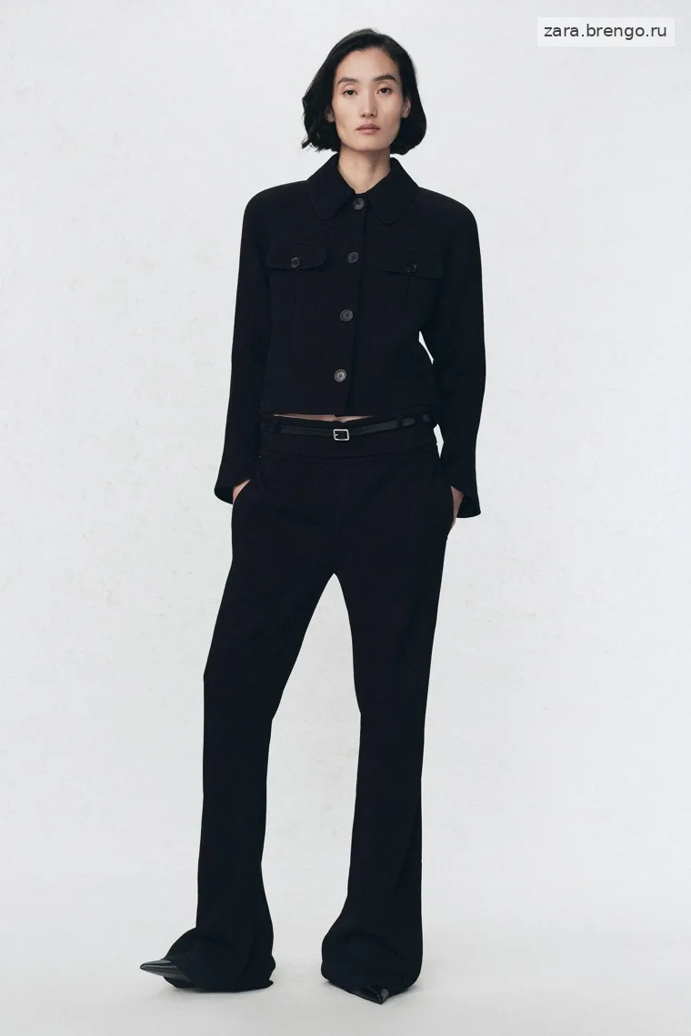 Брюки с завышенной талией Zara «Soshiotsuki»