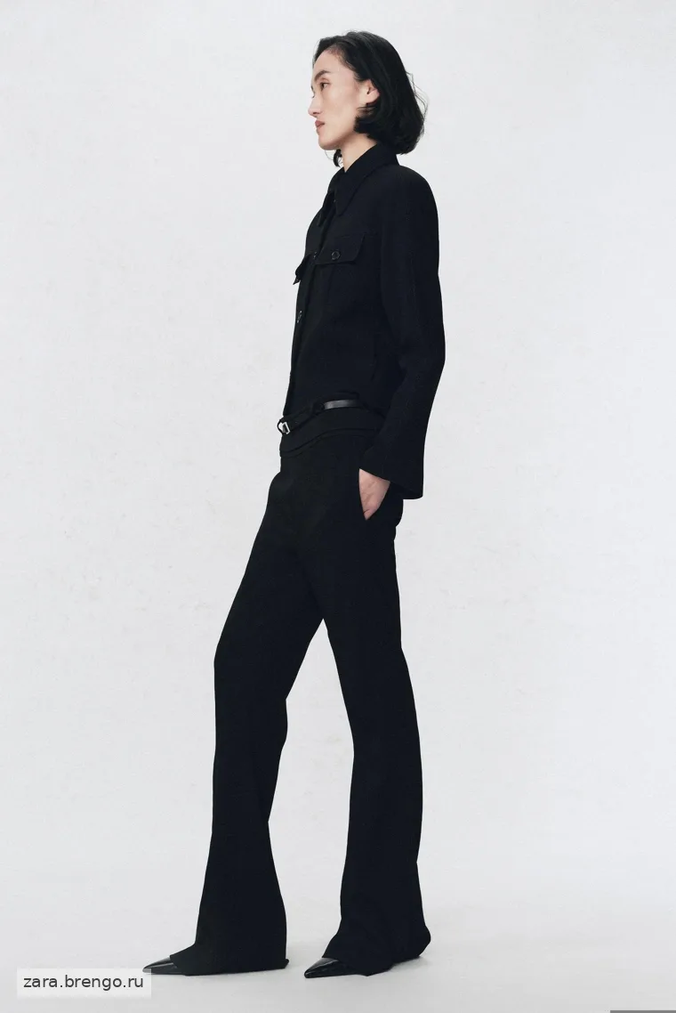Брюки с завышенной талией Zara «Soshiotsuki»